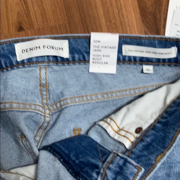NWT Aritzia Denim forum high rise jeans - Picture 11 of 12